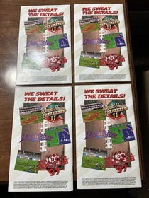 NFL 97 Sega Saturn Video Game Instruction Manual Booklet Choose One