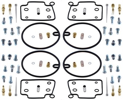 4x Vergaser-Reparatursatz für HONDA VTX1300 VTX1300C VTX1300R VTX1300S
