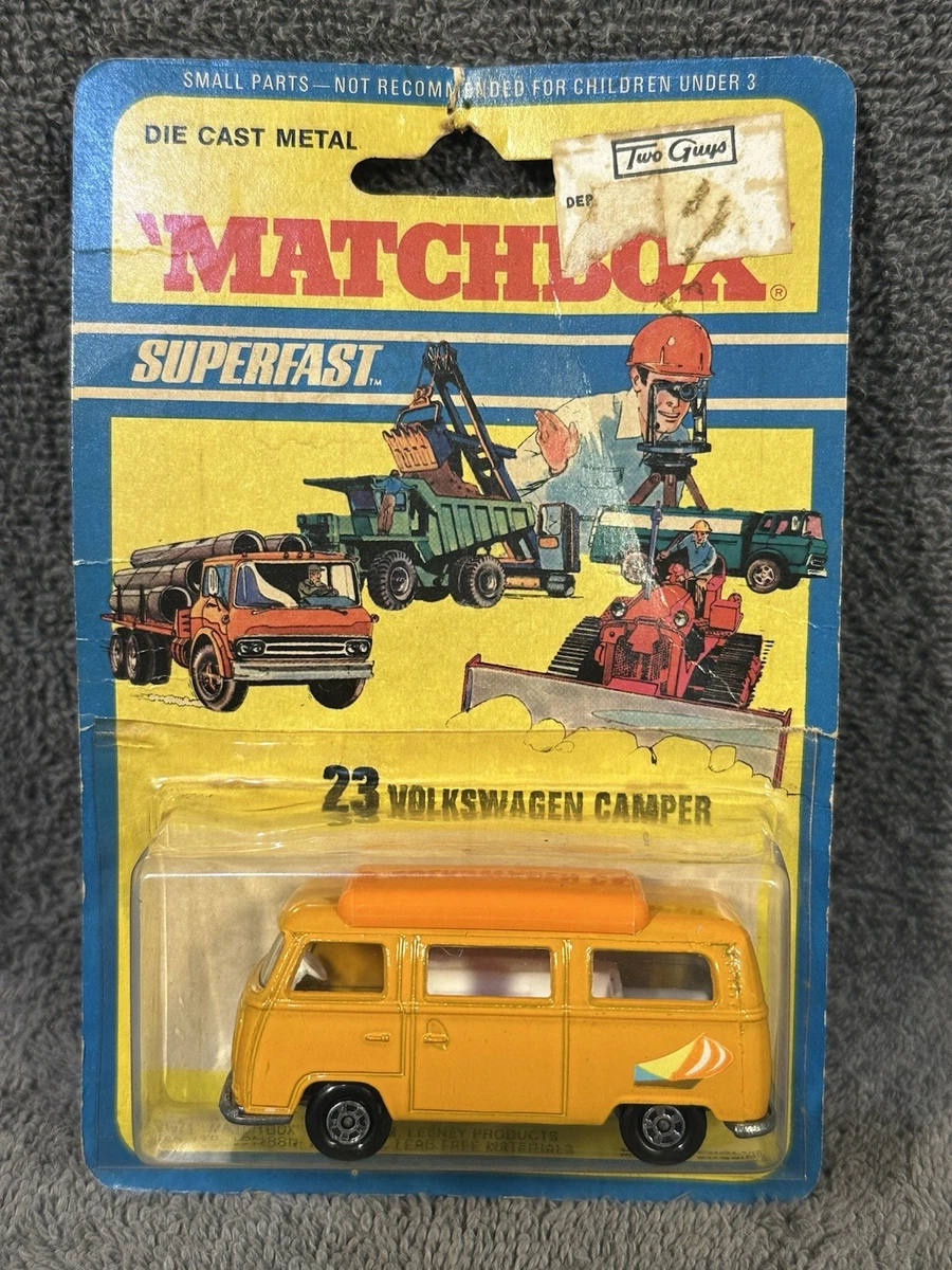 ミニカー MATCHBOX 70 Superfast VOLKSWAGEN CAMPER Preços baixos em Matchbox Volkswagen 1971 Ano do Veículo Antigo