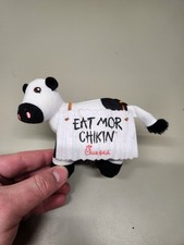 Chick-Fil-A Cow Plush Standing Eat Mor Chikin Promotional Kids Meal Toy