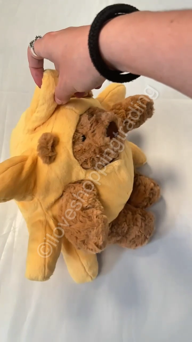 JELLYCAT CHINA EXCLUSIVE COLLECTIBLE BARTHOLOMEW BEAR SUN OUTFIT