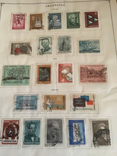 Argentina 1962 - 65 album page