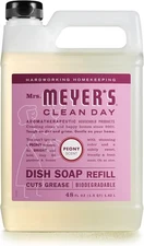 MRS. MEYER'S CLEAN DAY Liquid Dish Soap Refill, 48 Fl Oz (Pack of 1) 