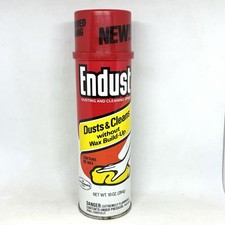 Endust Dusting Cleaning Spray Vintage 1980 Dr...