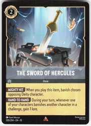 The Sword of Hercules 200/204 Whispers in the Well Rare
