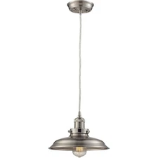 ELK Lighting 55021/1 OPEN BOX Newberry Mini Pendant Satin Nickel