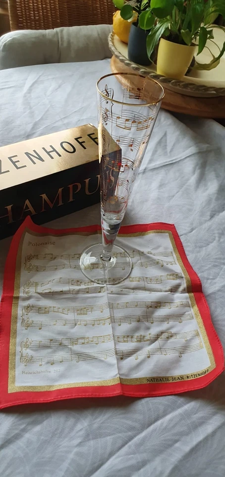 Ritzenhoff-Flûte de champagne de collection-Nathalie JEAN 1999 - Photo 1/4