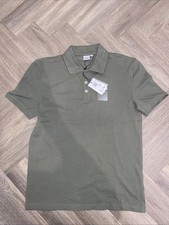 Image of Boss Boys 14A Short Sleeve Green Polo T Shirt 100% Cotton