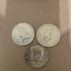 [Lot of 3] 65-70 - 40% Silver Kennedy Half Dollar Circulated