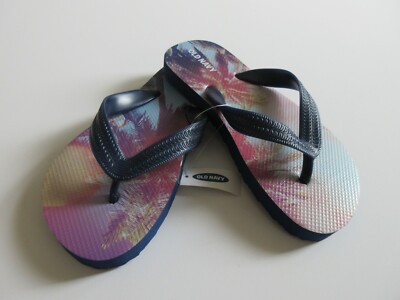 Old Navy Children Youth Boys Summer Beach Wear Thong Flip Flop Various Sizes NWT