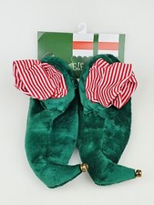 Christmas Holiday Elf Soft Slippers Adult Size Large Costume/Cosplay Wishpets