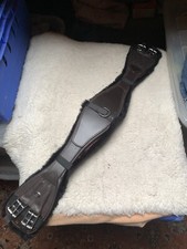 32’ Harry Dabbs Jaguar Dark Brown Anatomical Dressage Girth