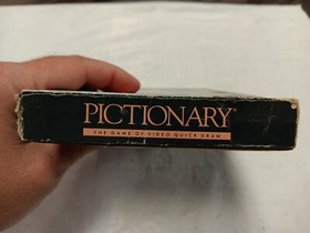 NES-Pictionary (Nintendo) BOX ONLY+BOX PROTECTOR+FOAM