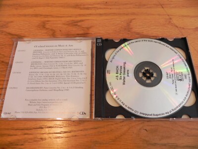 JS Bach:Six Partitas, Walter Gieseking, piano CD Music JS Bach:Six Partitas, Walter Gieseking, piano CD Music