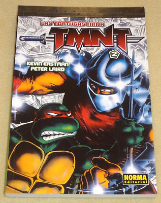 TMNT LAS TORTUGAS NINJA VOL 2 SPANISH TPB COMIC BOOK MIRAGE #7 9 10 MICRO SERIES