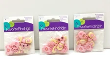 3 - Blumenthal Lansing 5500A-2 Favorite Findings Buttons It's A Girl 7 Pack