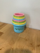 green sprouts Sprout Ware Stacking Cups made from Plants 8 Cups Learning
