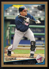 2009 Topps Gold #116 Omar Infante #/2,009