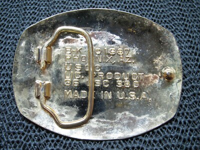 1988 USA OLYMPIC WESTERN BELT BUCKLE! VINTAGE! RARE! B-K  display picture 1