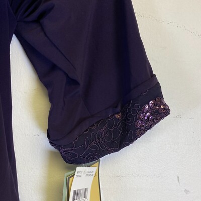 Maya Brooke 3/4 Sleeve Sequin Embroidered Jacket & Dress 2 Piece Set Size  16W | eBay