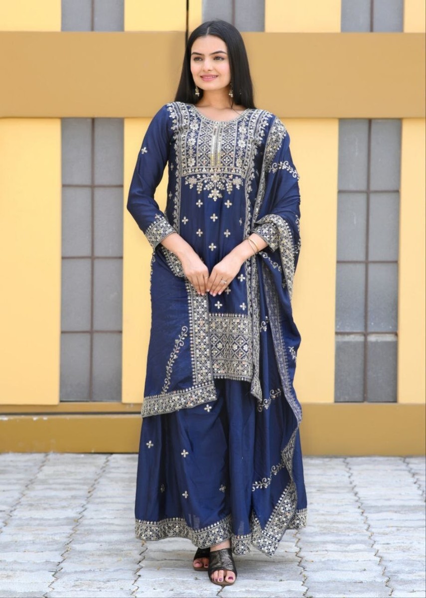 navy blue pakistani dresses Buy | Hit Pakistani Clothes
