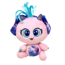 DISTROLLER Neonato Muneco Fofito Fo Rosa Perfumado 6" Felpa Azul Cabello Dulces Sueños