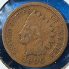 1906 1C Indian Cent (73216)