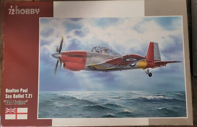 1\72 SPECIAL HOBBY BOLTON PAUL BALLIOL SIZE 21 ''FAA TRAINER''