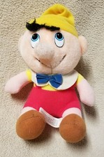 Pinocchio Vintage 1985 Plush Stuffed Toy Doll Walt Disney Canasa Trading 7"