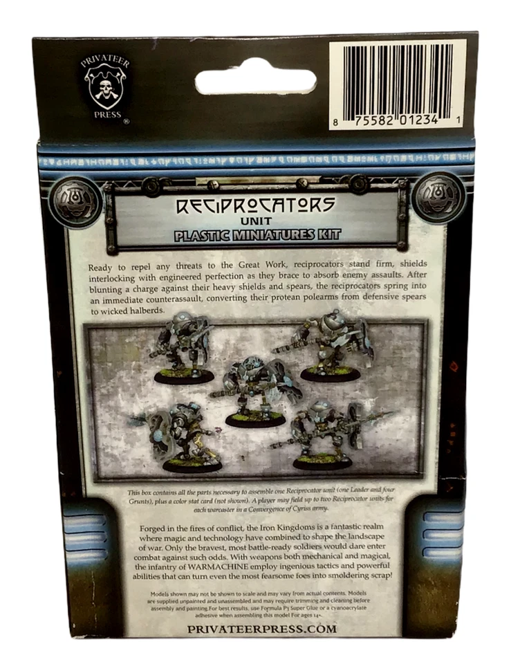 PIP 36011 Convergence Cyriss Reciprocators Warmachine Plastic Miniatures NEW - Image 3 of 4