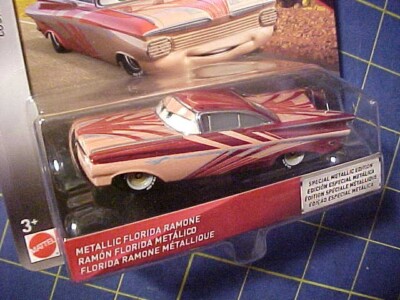DISNEY PIXAR CARS MATALLIC FLORIDA RAMONE SCAVENGER HUNT CHASE