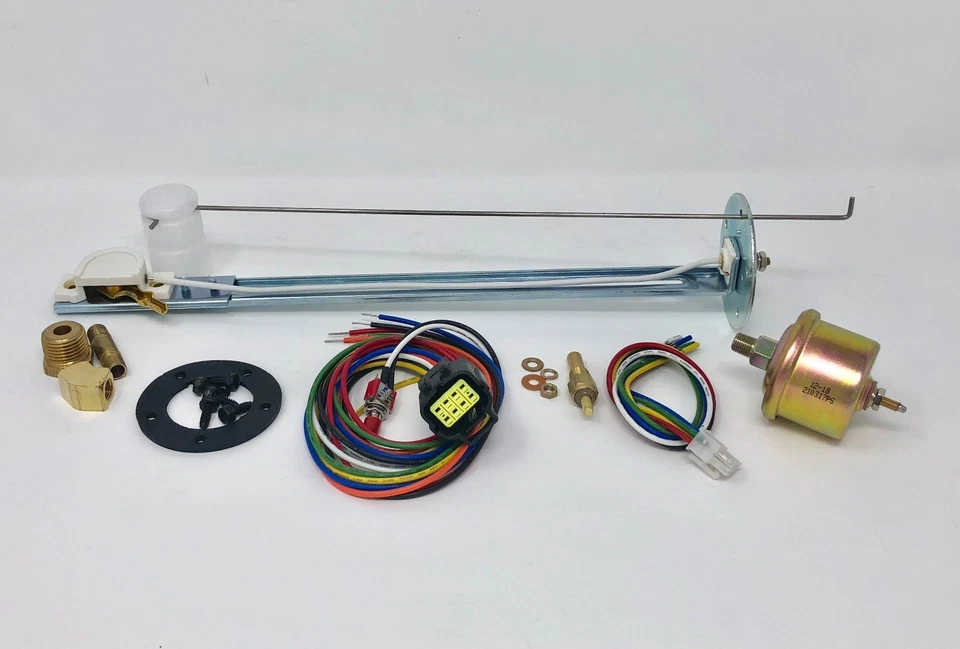 1947 1948 1949 1950 1951 1952 1953 Chevy Truck 5" calibre tablero conjunto negro Foto 4 de 4