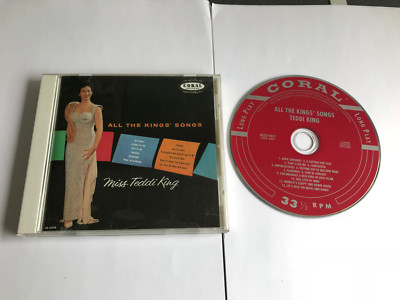 Teddi King  All The King's Songs  JASRAC Coral  RARE CD UCCU-9639  4988005543004