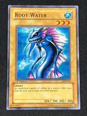 YUGIOH ROOT WATER LOB-032 1ST COMMON (NM) ASIAN ENGLISH 
