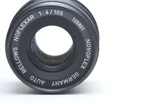 Novoflex 105 mm F4 obiettivo macro soffietto per Canon FD Germania Ovest *COSÌ COM'È*