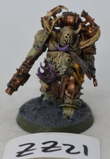Warhammer 40k, Death Guard, Nurgle, Plague Marine x1, Lot ZZ21