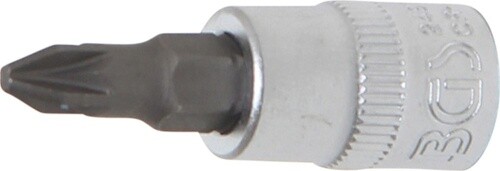 "Bgs Bit-Einsatz | Antrieb Innenvierkant 6,3 Mm (1/4\") | Kreuzschlitz PZ2"-image