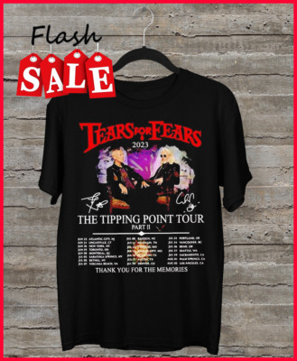 Tears For Fears 2024 The Tipping Point Tour T-Shirt