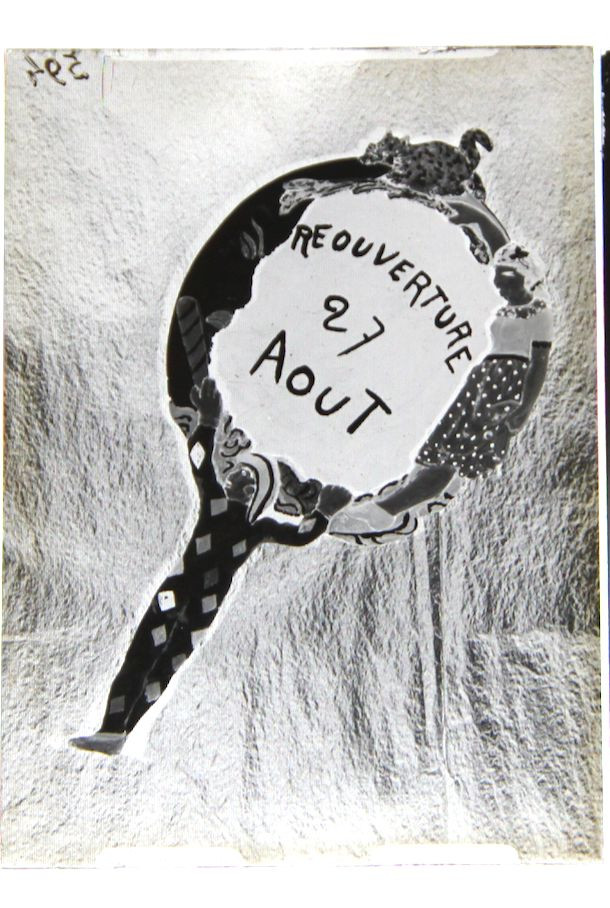 Plaques de Verre Négatifs 1950 Roquefort Pièce de Collection