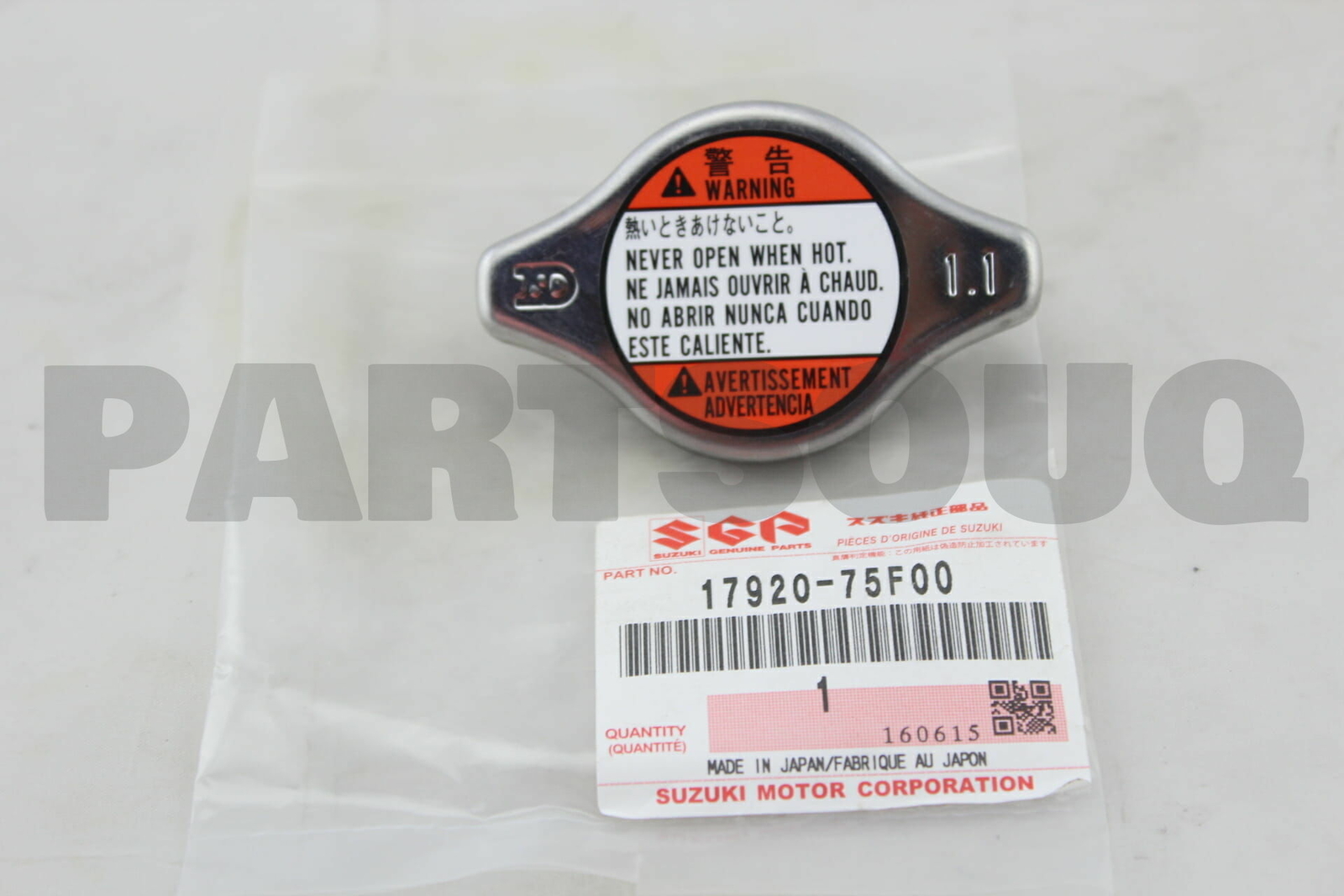 Suzuki 17920 75f00 Suzuki 17920 75f00