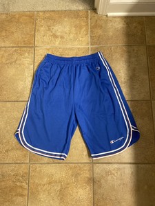 red white and blue champion shorts
