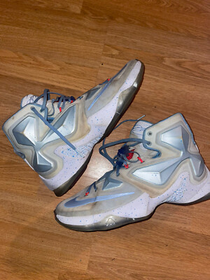 Nike LeBron 13 Christmas Mens Size 11 Summit White 