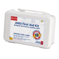 Ansi-compliant First Aid Kit, 64 Pieces, Plastic Case on sale Ansi-compliant First Aid Kit, 64 Pieces, Plastic Case on sale