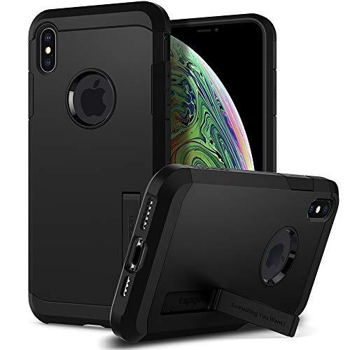 Spigen Cover Tough Armor Compatibile con iPhone XS Max - Nero