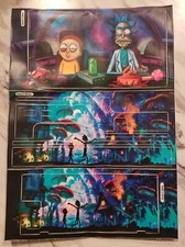 For Nintendo Switch Console Dock Skins Rick  Morty Vinyl Decal