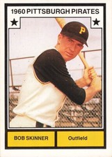 Bob Skinner 1960 Pirates 1987 Baseball Card TCMA #5-1960