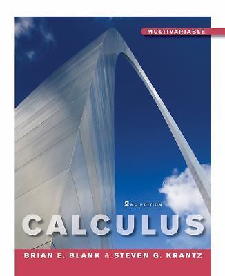 Calculus Multivariable, Blank, Brian E.,Krantz, Steven G., 9780470453599