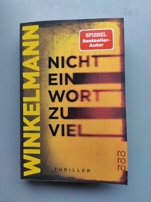 Guter Zustand: Nicht ein Wort zu viel- Andreas Winkelmann-Bestseller Autor- 2023