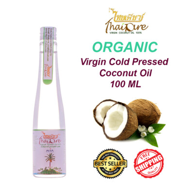 THAI PURE VIRGIN COCONUT OIL ORGANIC COLD PRESSED FOR HEALTHY SKIN MASSAGE HAIR