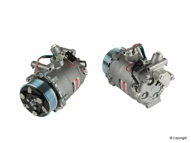 Compressor DENSO 471-7056 com embreagem para 07-12 Acura Honda CR-V RDX - Imagem 3 de 3